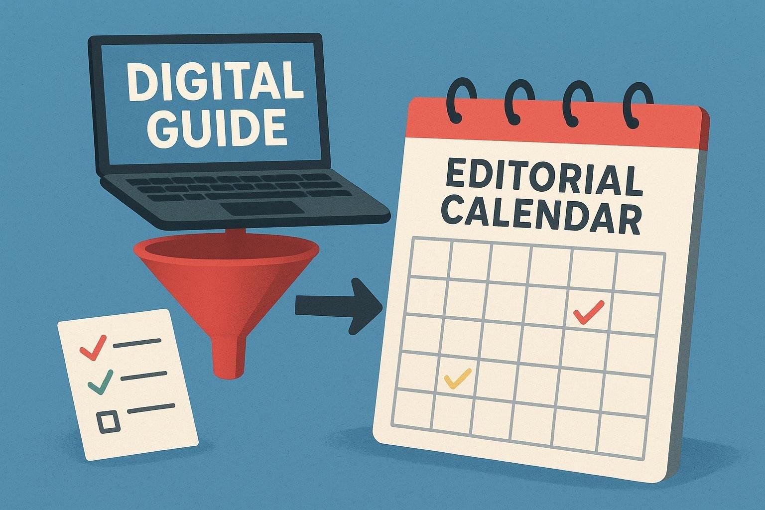How to create an editorial calendar for your online content