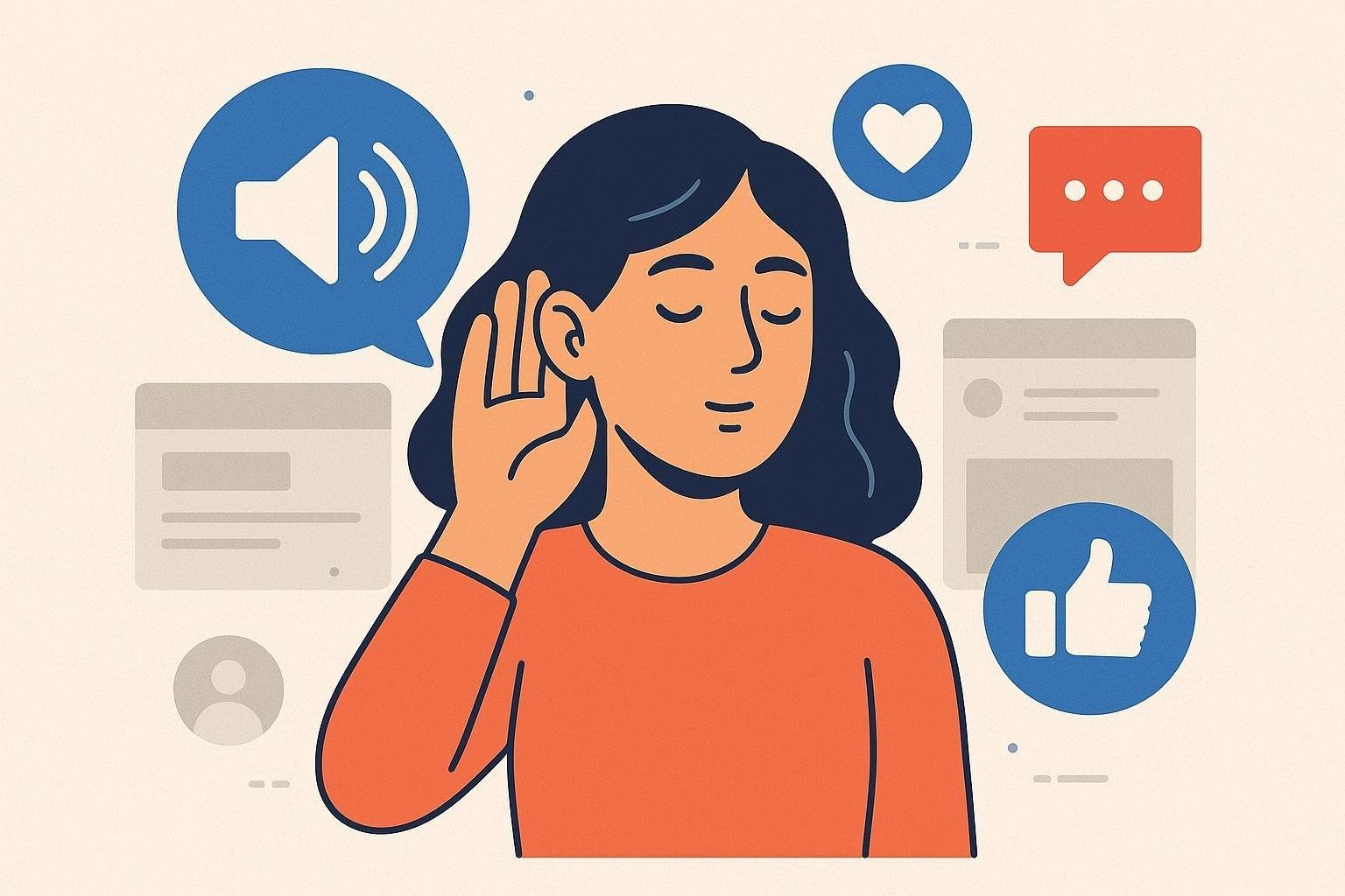 The importance of active listening in social networks and how to apply it